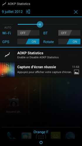 AOKP Galaxy S3 notifs