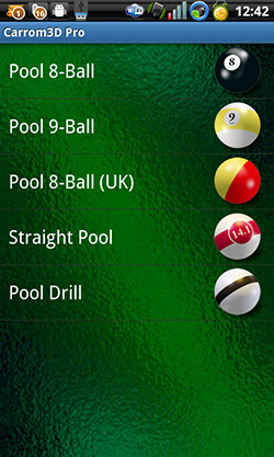 billard sur android carrom3D