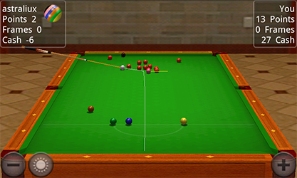 billard sur android carrom3D