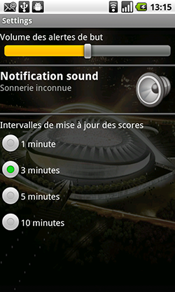 temps reel android coupe du monde foot