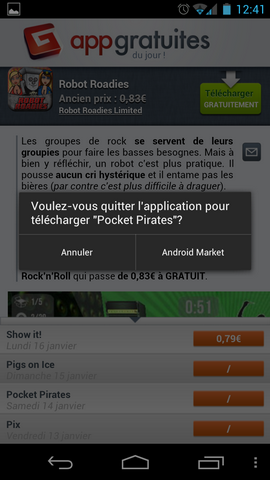 Applications Gratuites Android