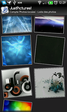 justpictures pour android