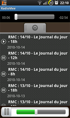 radiomee radio pour android