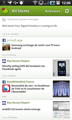 my6sense pour android