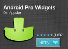 application Pro Widgets Android