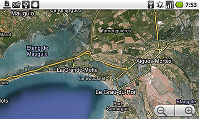 GoogleMap sous Android 2.2 plus rapide