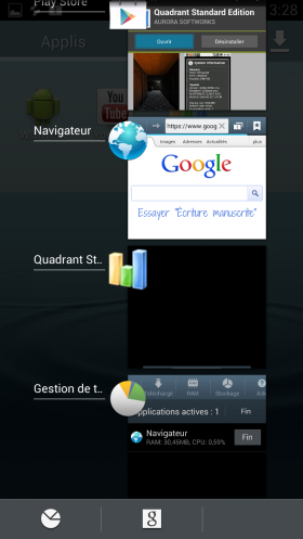 Jelly-bean-sur-Galaxy-S3 gestionnaire de taches