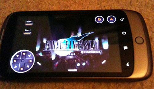 final fantasy sur nexus one