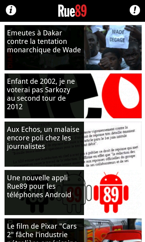 rue89 application android