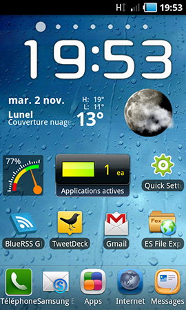 ROM MIUI pour Galaxy S