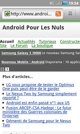 ROM MIUI pour Galaxy S