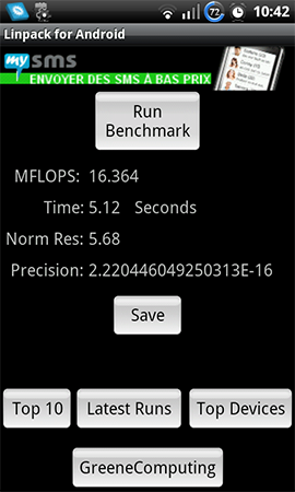 Spike Speedy Edition 1.2 GHZ sur Galaxy S