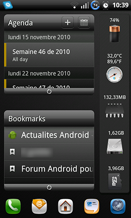 Spike Speedy Edition 1.2 GHZ sur Galaxy S