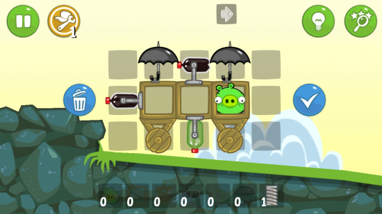 test-bad-piggies-android grille de construction