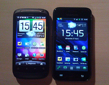 test HTC DEsire S