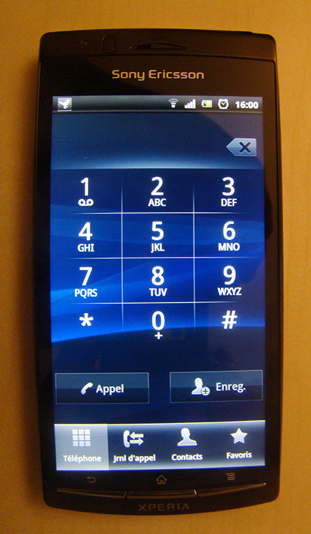 test XperiaARC-telephone