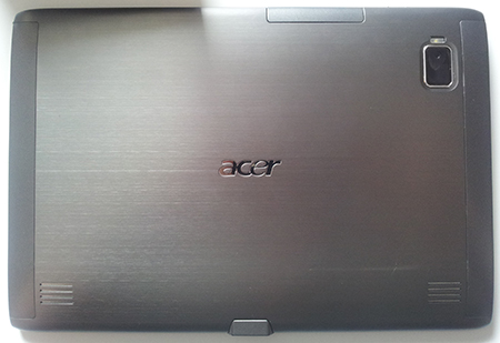 Test de la tablette Acer iconia