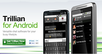 trillian pour android