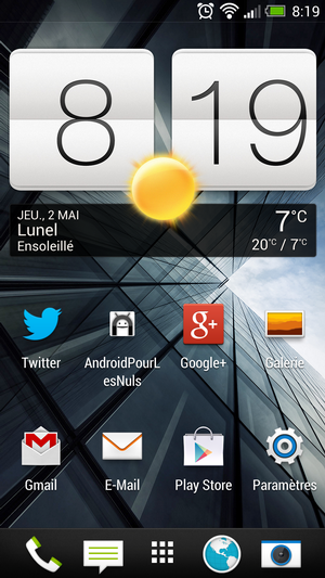 home classique HTC One