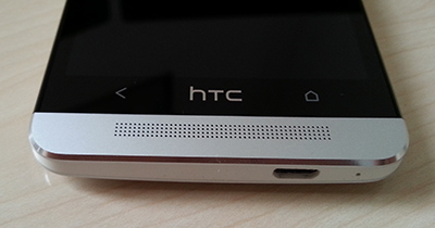 htc one le bas