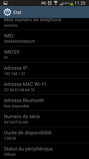 galaxy S4 I9505XXUAMDN_XEF stock ROM Samsung