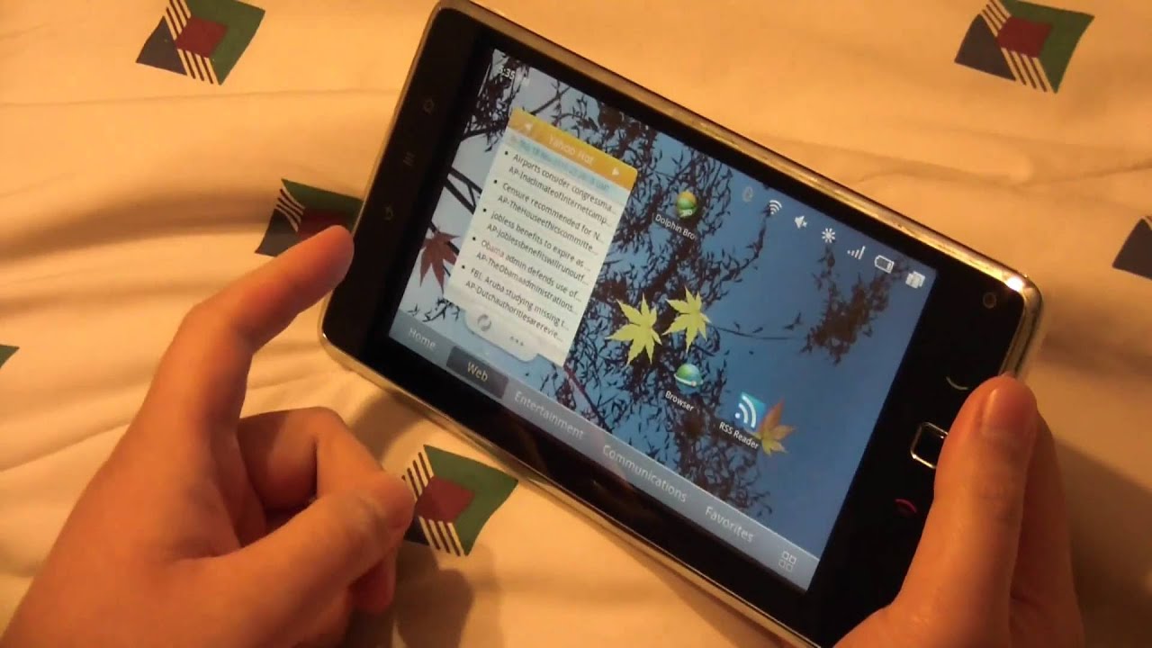 La tablette Huawei S7 sous Android 2.1 est dispo