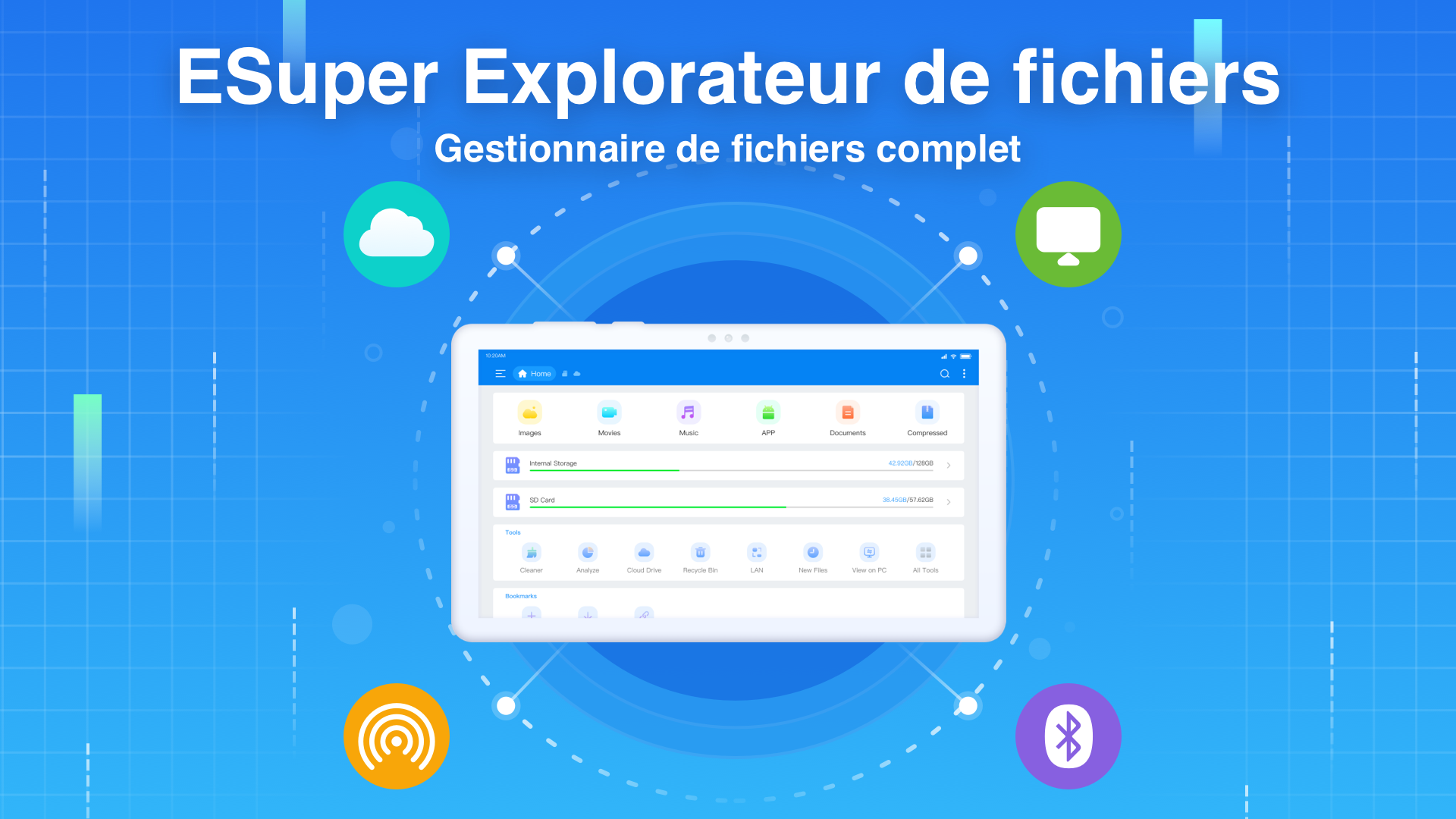 ES Explorateur de fichiers, un gestionnaire de fichiers très complet