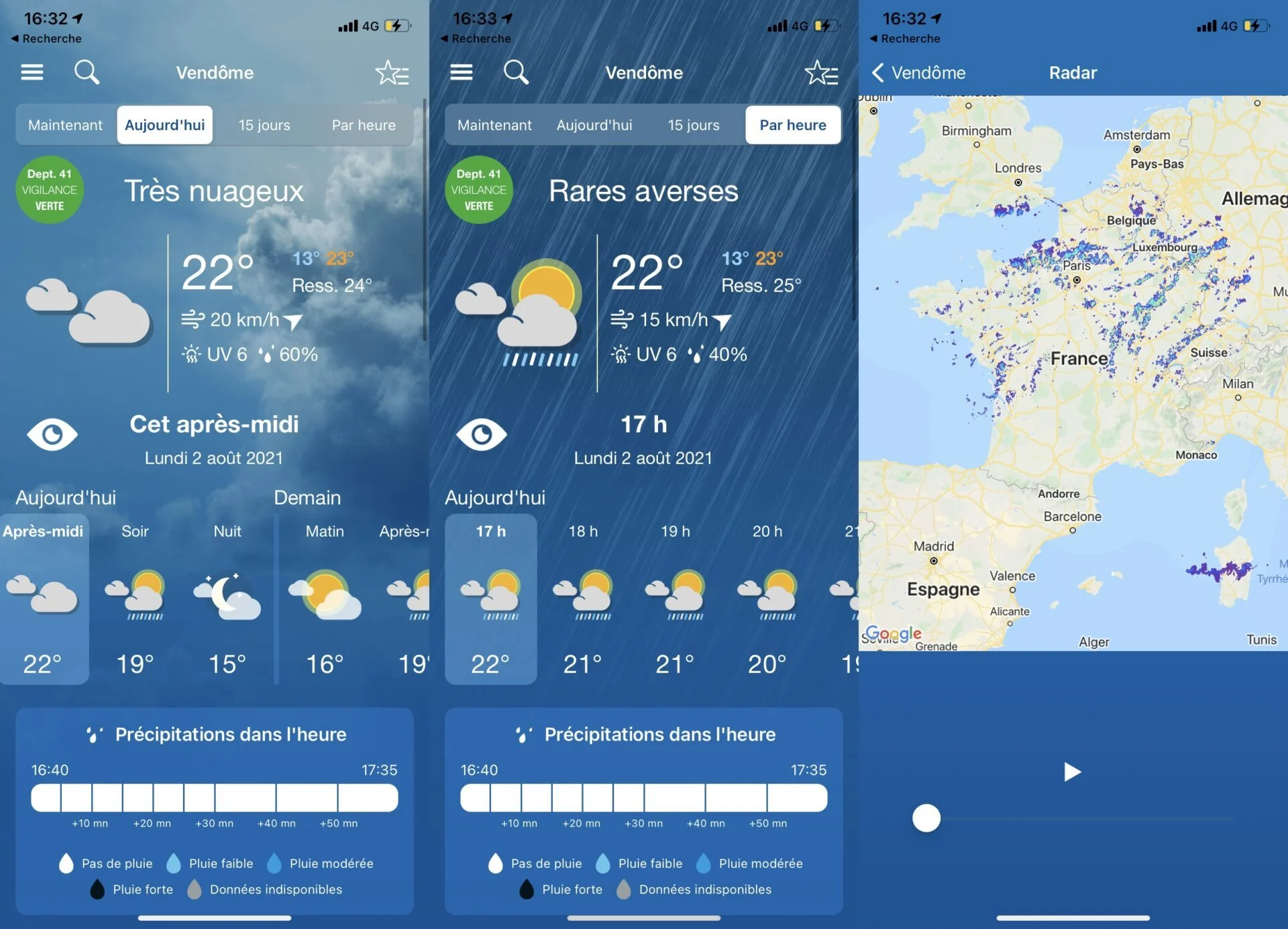 Météo France enfin sur Android