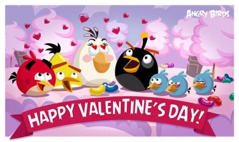 Angry Birds Saint Valentin : les premières images