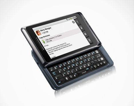 Test et performances du Motorola Droid 2