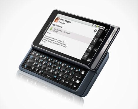 Test et performances du Motorola Droid 2